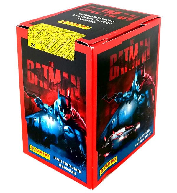 Panini The Batman Movie Sticker - Display mit 36 Tüten