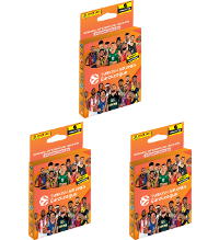 Panini Turkish Airlines EuroLeague 2024-25 Sticker - 3 Eco-Blister (=18 Tüten)