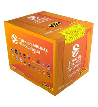 Panini Turkish Airlines EuroLeague 2024-25 Sticker - 1 Display (=36 Tüten)