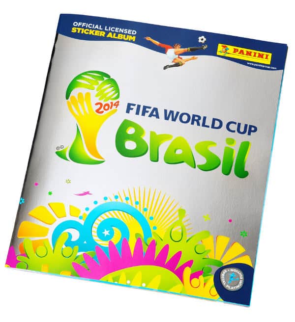 Panini WM Brazil 2014 Sticker- Sammelalbum Paltinum Edition Cover
