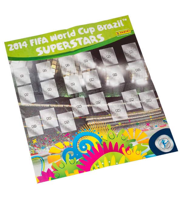 Panini P12 Mesut Özil Deutschland FIFA WM 2014 Brasilien 