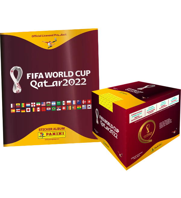Panini World Cup 2022 Sticker - Album + Display (50 Packs) - Version 638