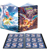 Pokemon Ultra Pro 9-Pocket Portfolio Karmesin & Purpur Obsidian Flammen für 252 Cards