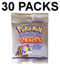 Pokemon Artbox Sticker Series 1 - 30 Tüten im Polybeutel