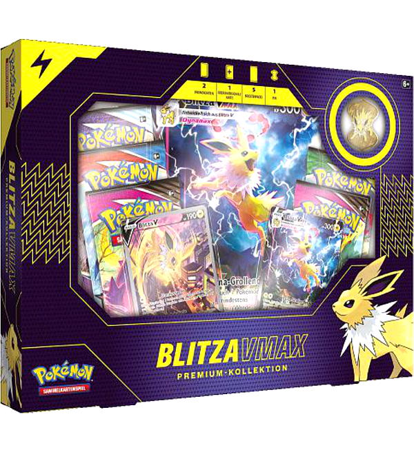 Pokemon Blitza VMAX Premium-Kollektion