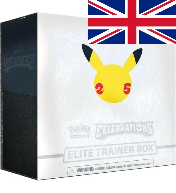 Pokemon Celebrations Elite Trainer Box - ENGLISH