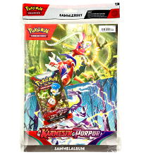 Pokemon Karmesin & Purpur Sammler-Kit - Album + Booster + Poster