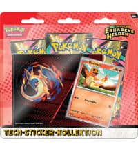Pokemon Mega-Entwicklung Erhabene Helden - Tech-Sticker-Kollektion Glumanda - Deutsch