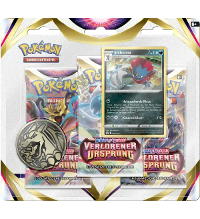 Pokemon Schwert & Schild - Verlorener Ursprung - 3-Pack-Blister Snibunna