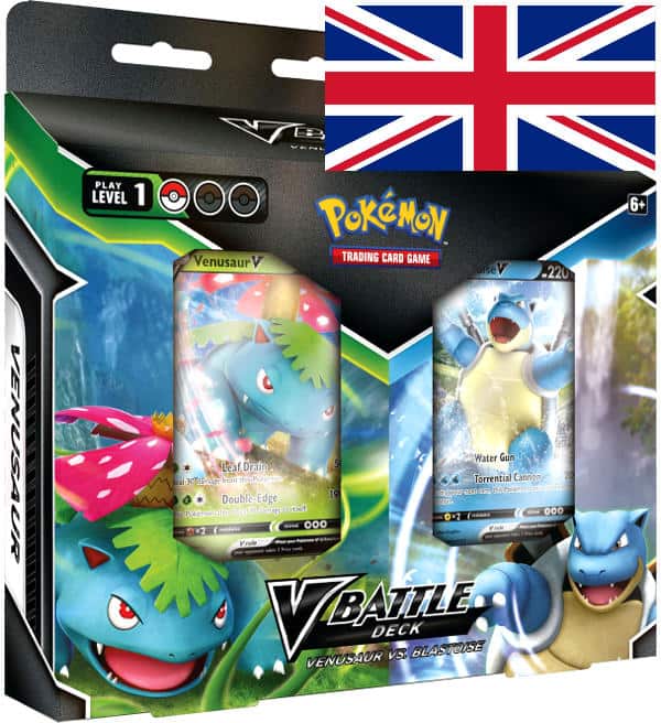Pokemon V Battle Deck Venusaur V vs. Blastoise V ENGLISCH