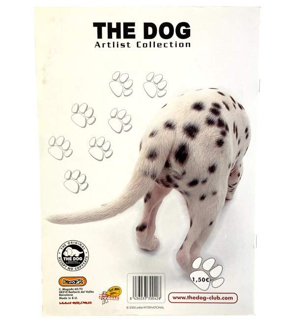 The Dog Artlist Collection - Stickeralbum Rückseite