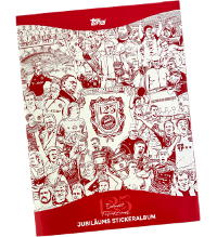 Topps 125 Jahre FC Bayern München Sticker - Sammelalbum