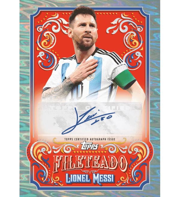 Topps Argentina Fileteado 2023 - Lionel Messi Auto