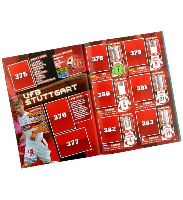 thumbnail image 2 of TOPPS 2009/10 Bundesliga Football Sticker Album - Blank & New, German Soccer Collection 2 of 5