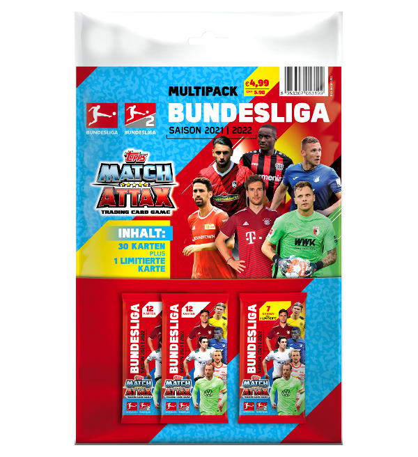Topps Bundesliga Match Attax 2021/22 - Multipack