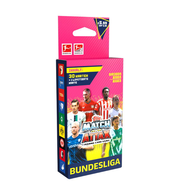 Topps Bundesliga Match Attax 2023/24 - Multipack de 30 Cards, Stickerpoint