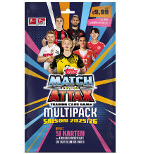 Topps Bundesliga Match Attax 2025/26 - Multipack mit 51 Karten