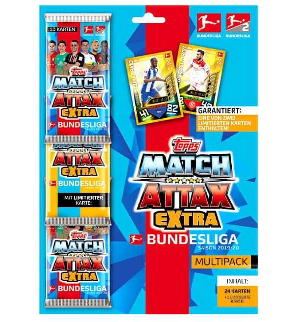 Topps Bundesliga Match Attax EXTRA 2019/20 Multipack