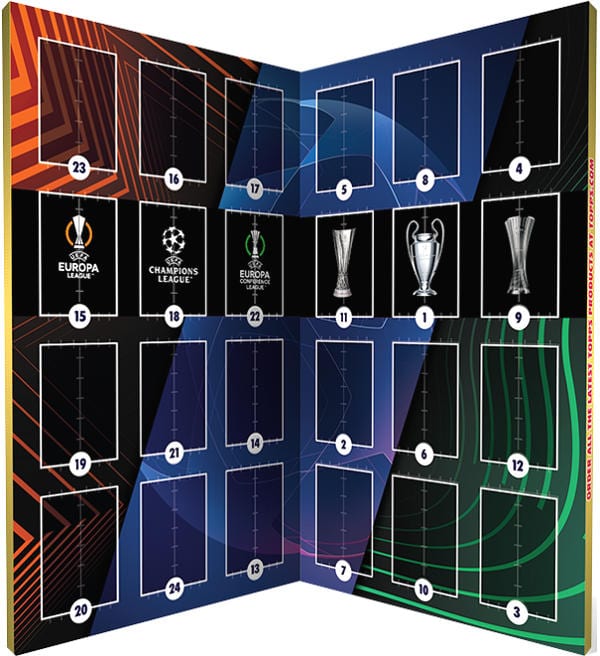 Topps Champions League Match Attax 2021/22 - Countdown-Kalender