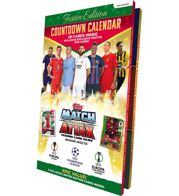Topps Champions League Match Attax 2022/23 - Countdown Calendar