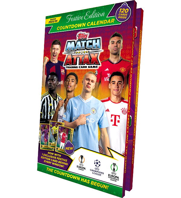 Topps Champions League Match Attax 2023/24 Countdown Calendar