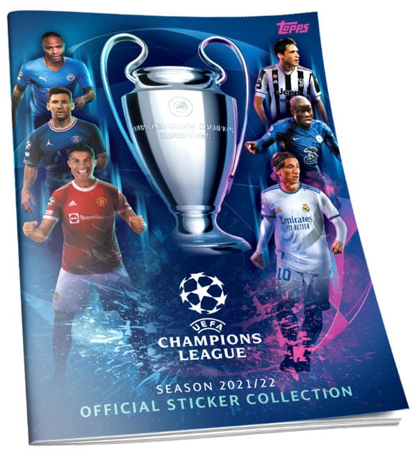 Sammelalbum Stickeralbum UEFA Champions League 2020 2021 Topps Album 20/ 21 
