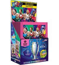 Topps Champions League Sticker 2025/2026 - Display mit 50 Tüten Topps Champions League Sticker 2025/2026 - Display mit 50 Tüten