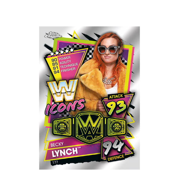 Topps Slam Attax CHROME 2021 - Becky Lynch Icons