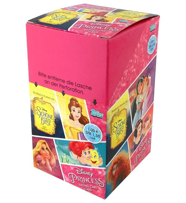 Topps Disney Princess Trading Card Game - Display mit 24 Tüten