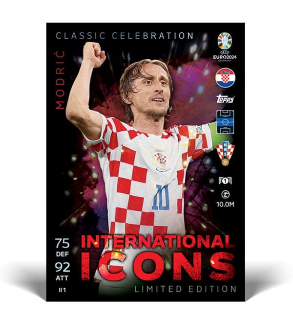 Topps EURO 2025 Match Attax Trading Cards Mega Tin Set, Stickerpoint