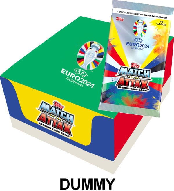 Topps EURO 2024 Match Attax Trading Cards Premium PRO Display