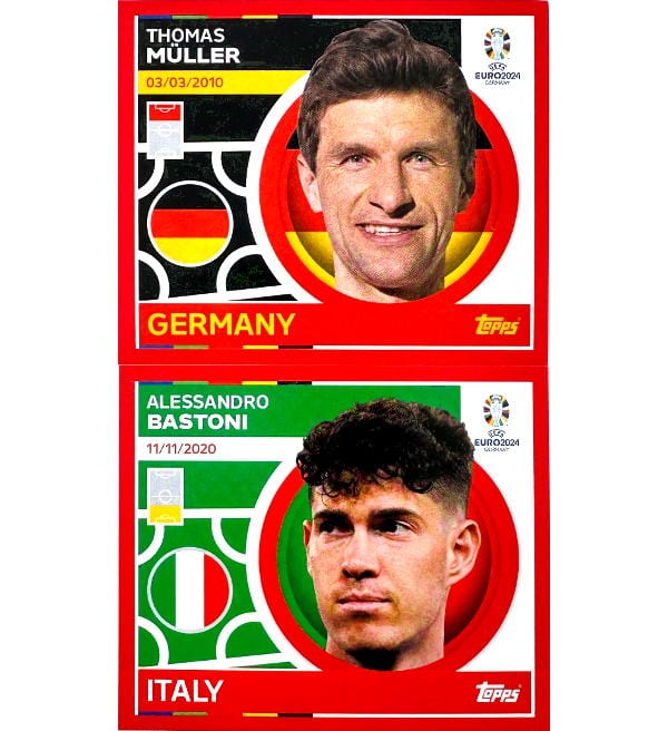 Topps EURO 2024 Sticker Eco Pack SWISS EDITION, Stickerpoint