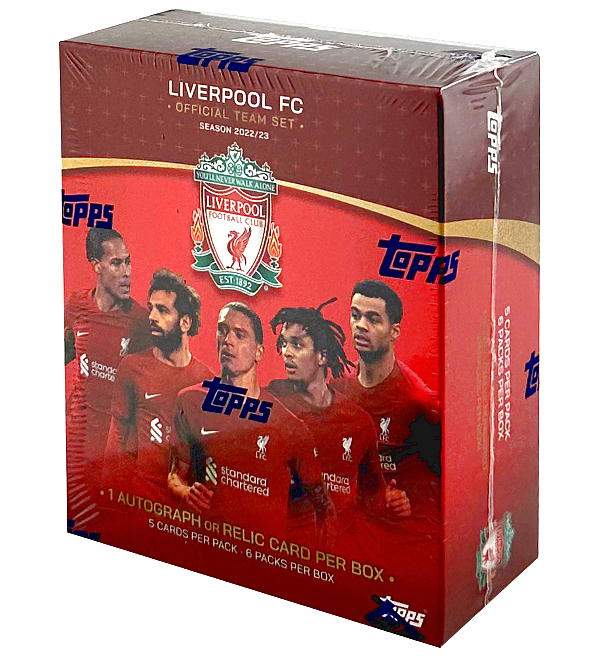 Topps Liverpool FC Official Team Set 2022/23 - Sealed Box