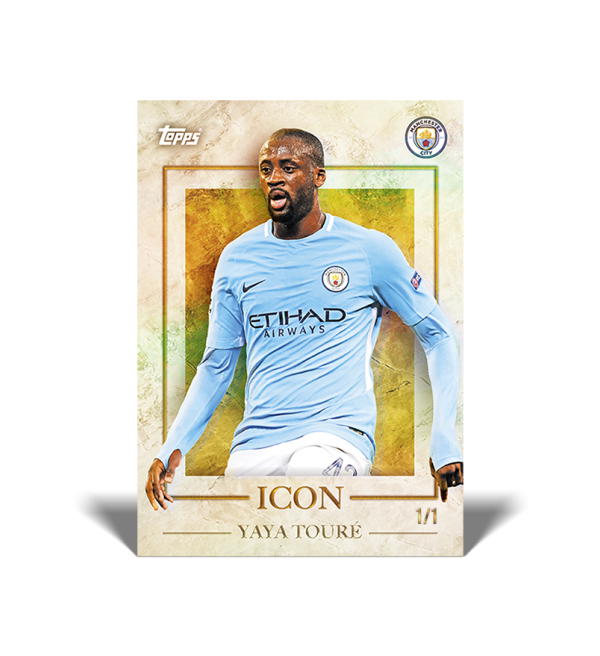 Topps Manchester City Team Set 2023 - Icon Yaya Toure