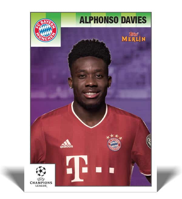Topps Merlin95 - UEFA Champions League - Alphonso Davies