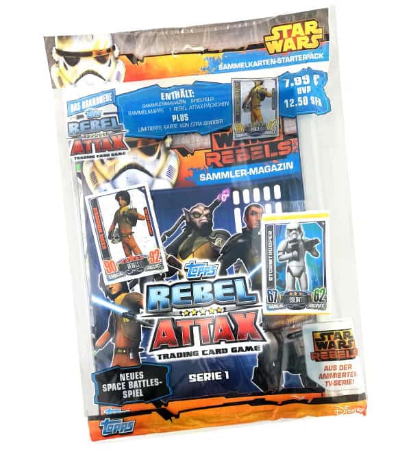 Topps Rebel Attax - Star Wars Rebels Serie 1 - Starterpack
