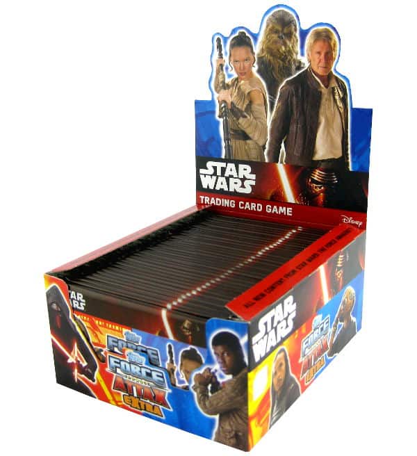 Topps Star Wars Force Attax Extra Ep. 7 - Display