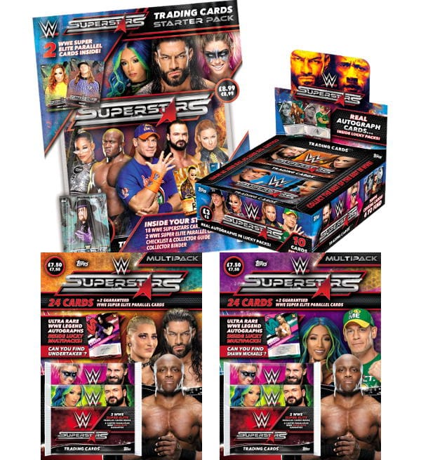 Topps WWE Superstars 2021 Trading Cards - Mega-Bundle