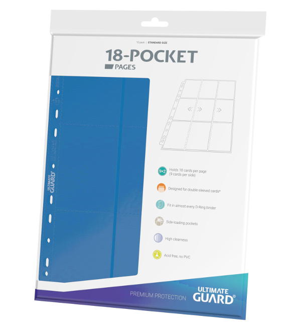 UG 18-Pocket Side-Loading Supreme Pages Blue - 10 Stück