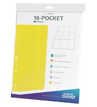UG 18-Pocket Side-Loading Supreme Pages Yellow - 10 Stück