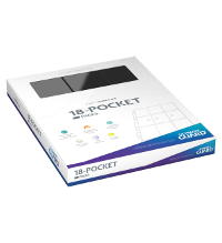 UG Supreme 18-Pocket Side-Loading Pages Black - 50 Stück