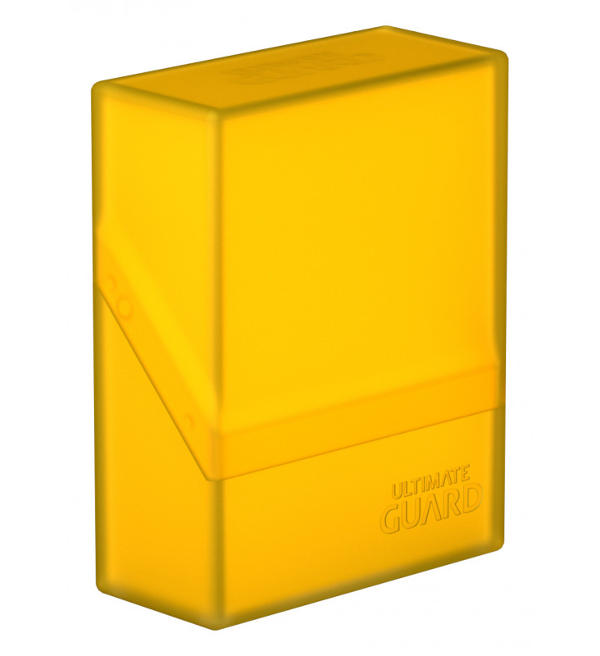 Ultimate Guard Boulder 40+ Deck Case Standard Size - Amber
