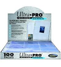 Ultra Pro Silver Series 9-Pocket Pages - 100 x 9er Seite