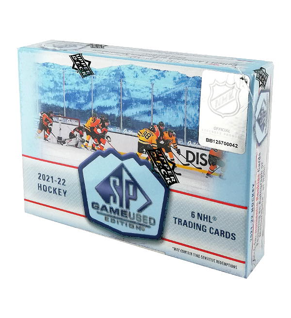 Upper Deck SP Game Used 2021-22 Hockey - Hobby Box