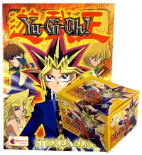 Merlin Yu-Gi-Oh! Series 1 Sticker - Album + Display mit 50 Tüten